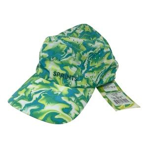 Sprints Lava Laps Under Stadium LampsHyperG Hat Featherweight Running Cap NWT